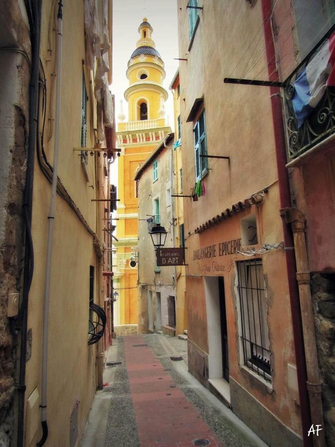 Les Violettes Daire Menton Dış mekan fotoğraf